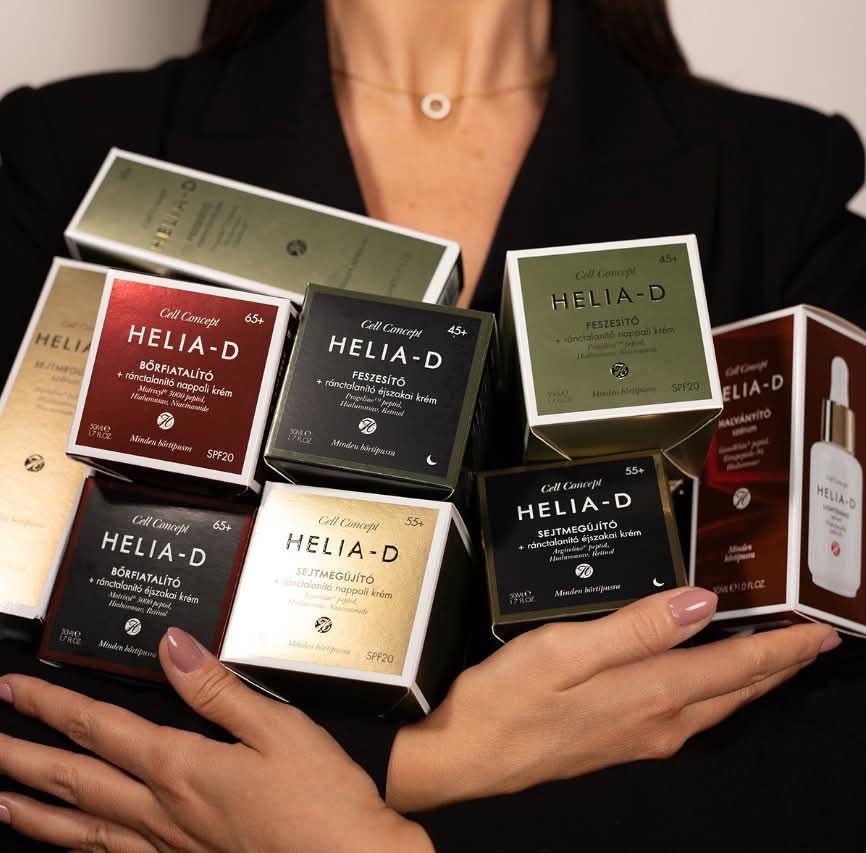 Helia D Cell pleťová kosmetika - intenzivni protivrásková péče pro všechny typy pleti 