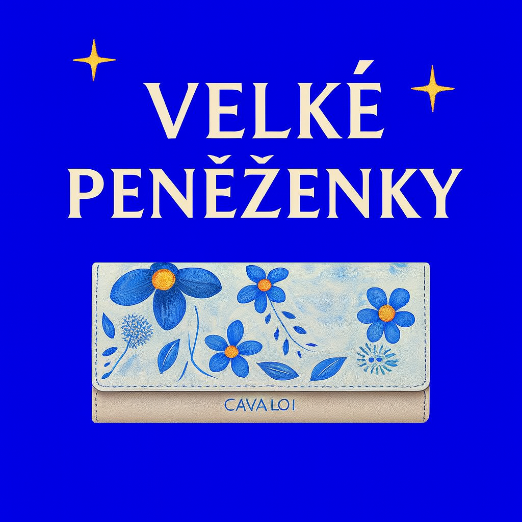 Velké dámské peněženky