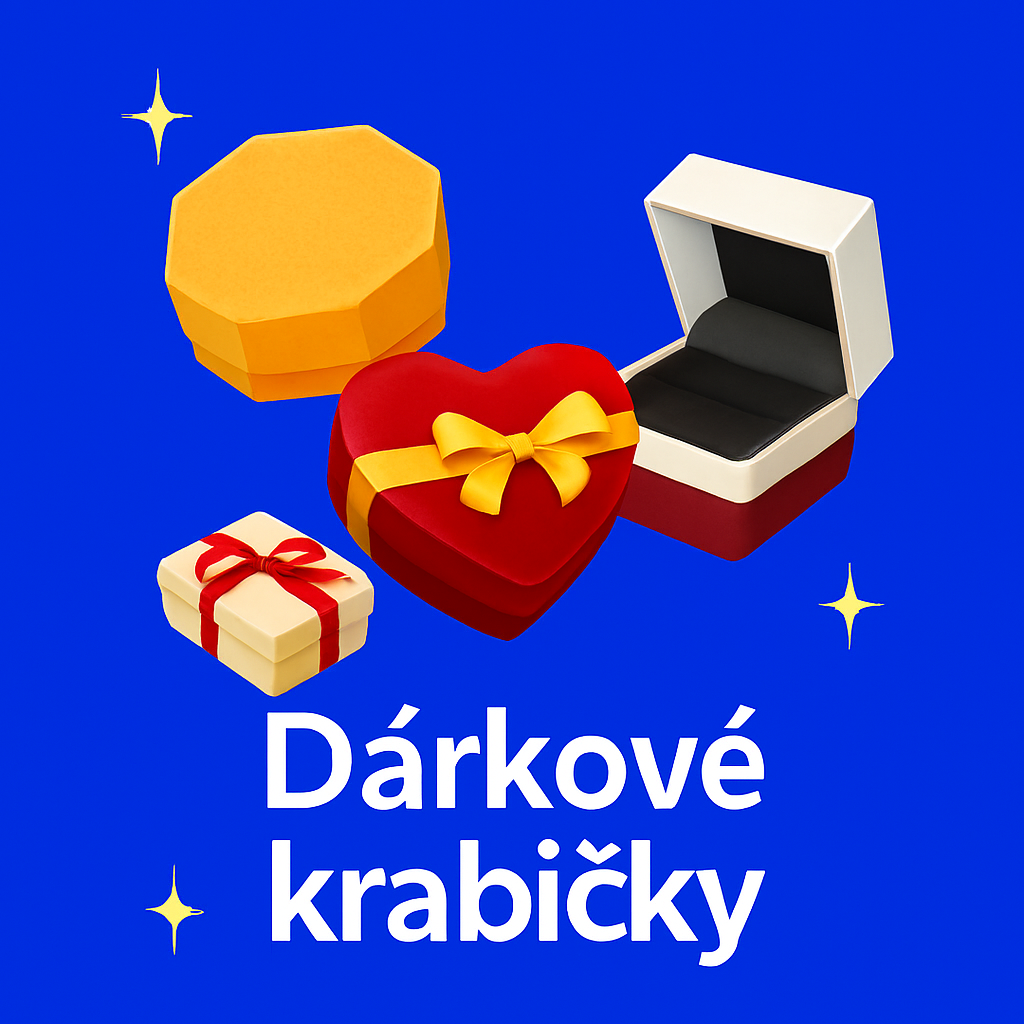 Krabičky, sáčky, šperkovnice