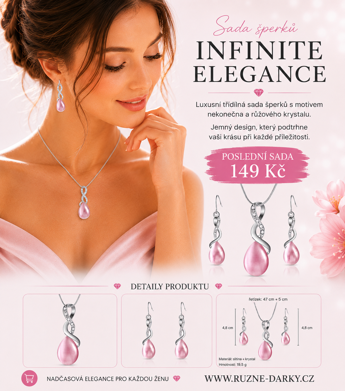 Sada šperků Infinite Elegance