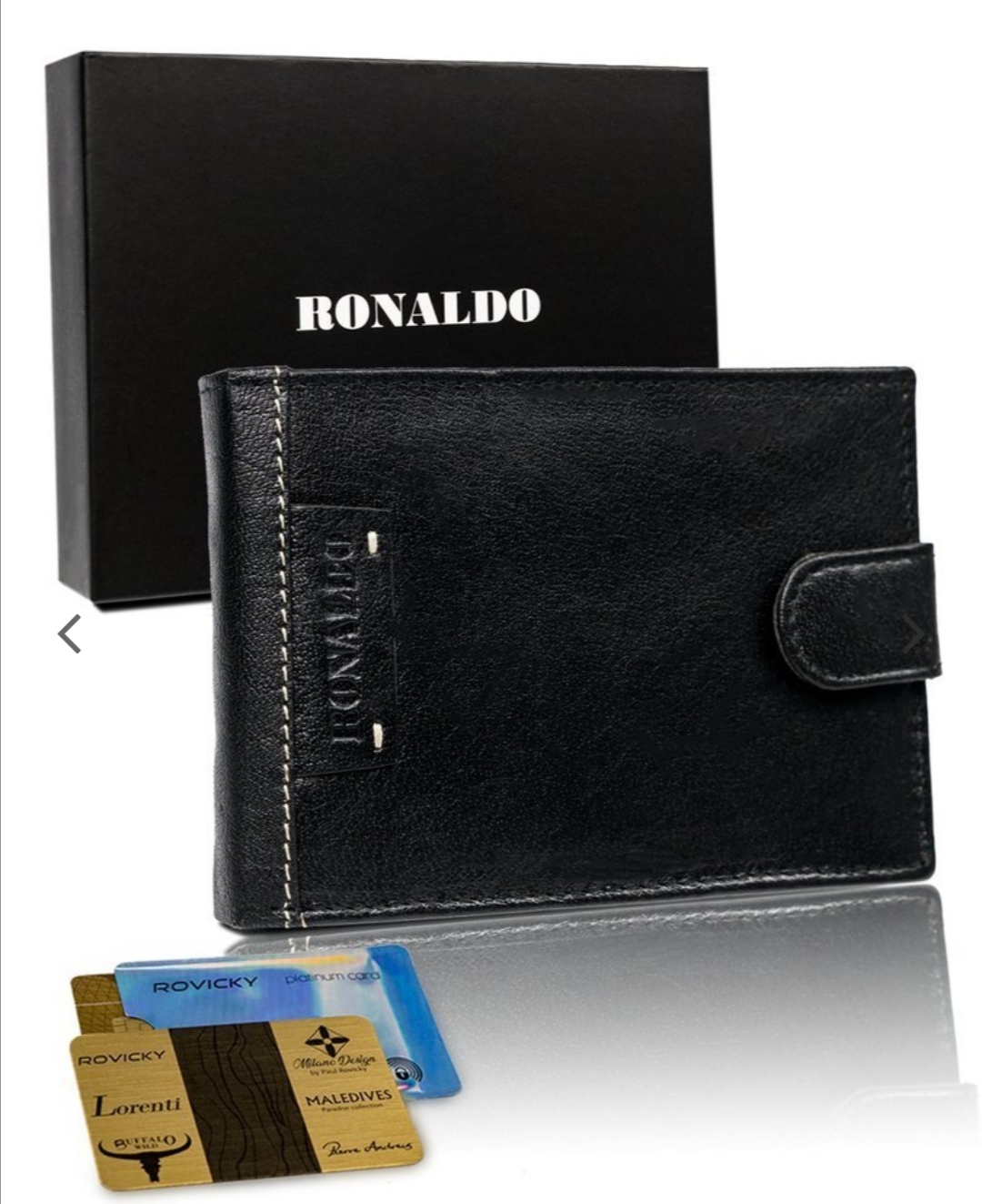 Velká pánská kožená peněženka Ronaldo