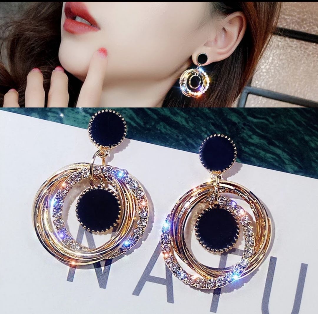 Krásné originální večerní náušnice