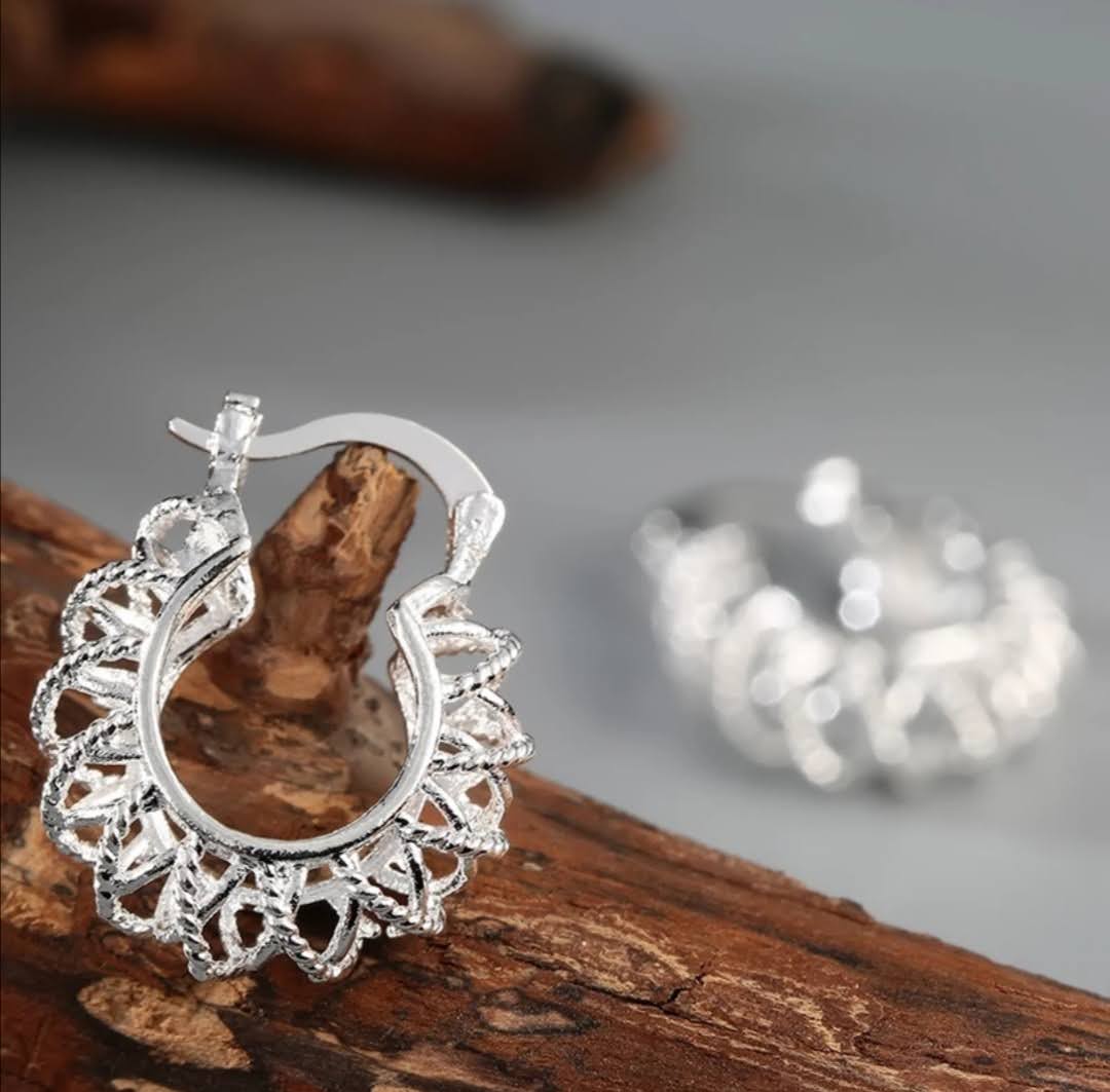 Originální náušnice kroužky