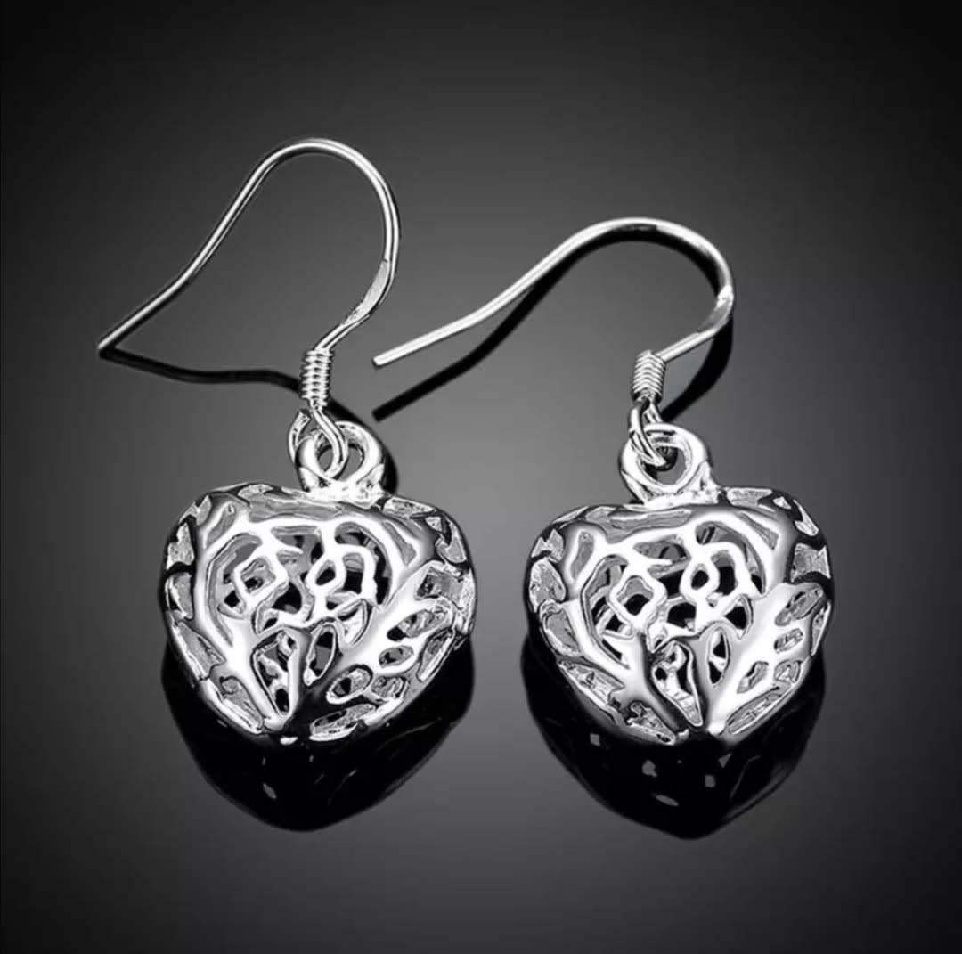 Sada šperků duté srdce