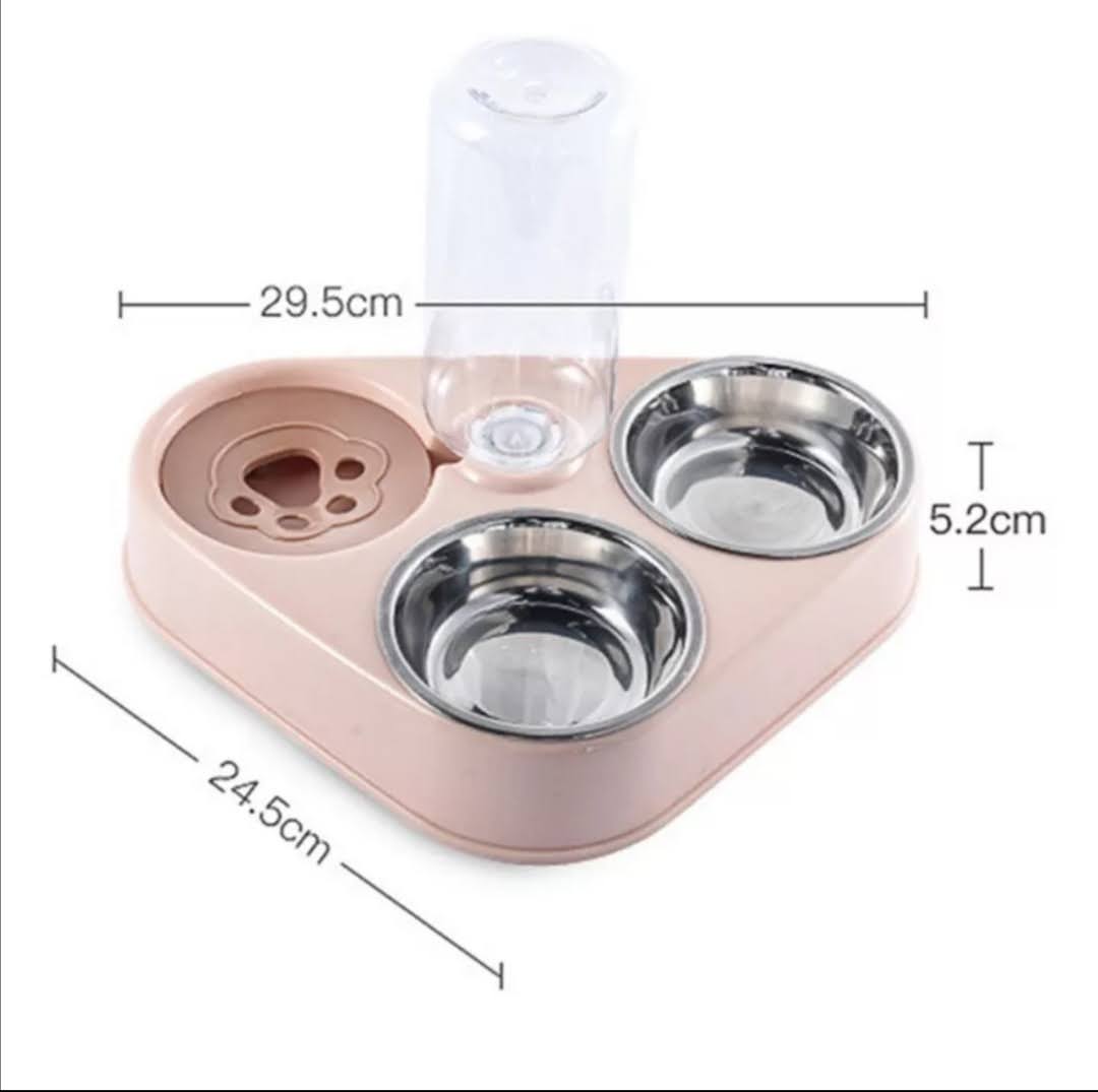 Dvojitá miska se zásobníkem vody