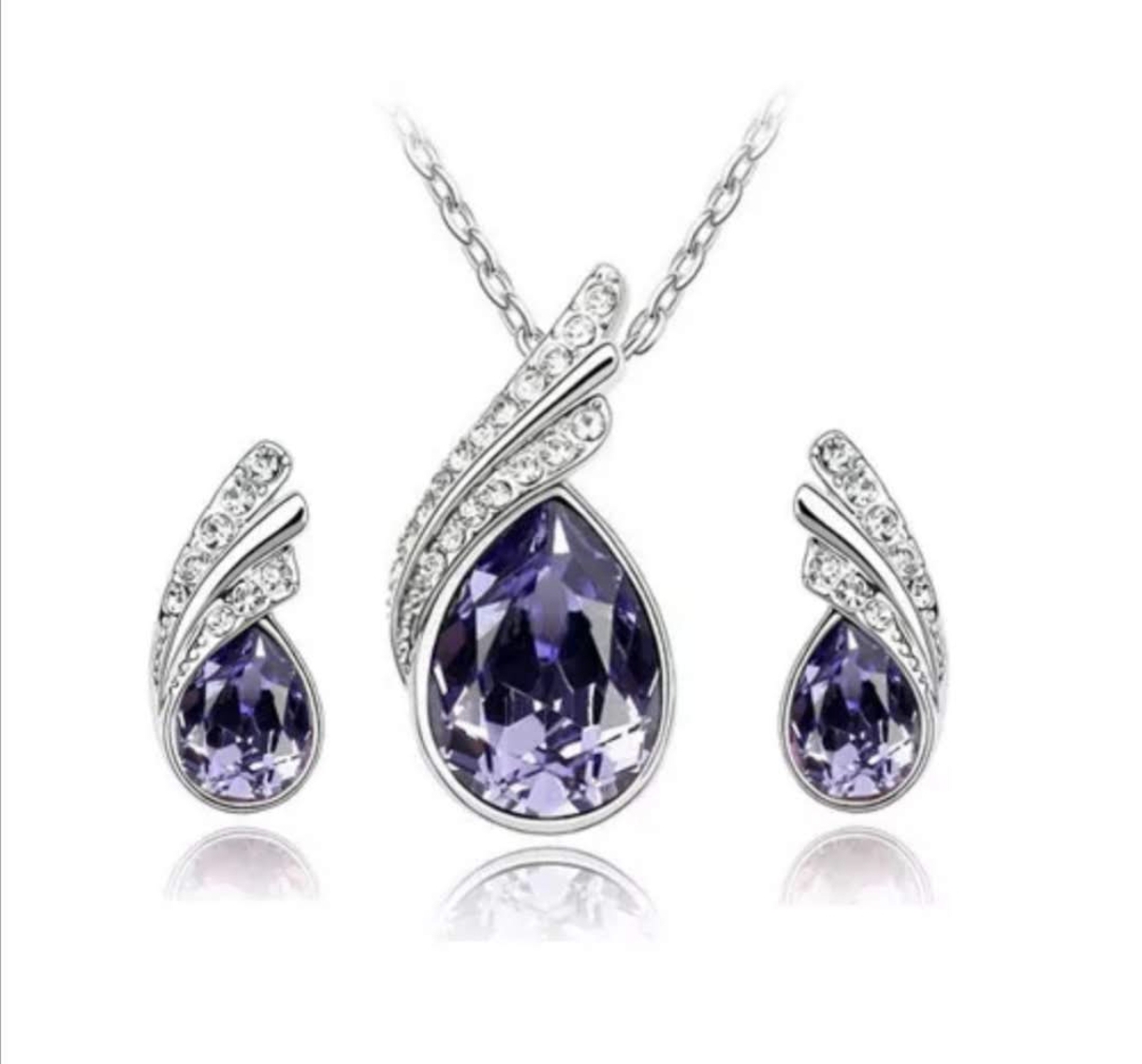 Sada šperků Crystal Tear Elegance - 6 variant