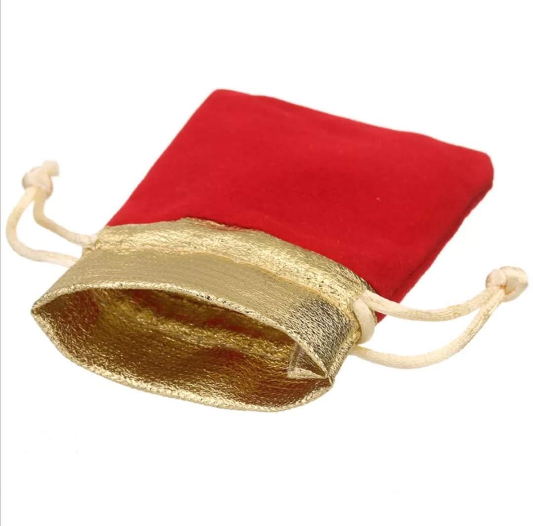 Sametový sáček na šperky 7x9,5cm