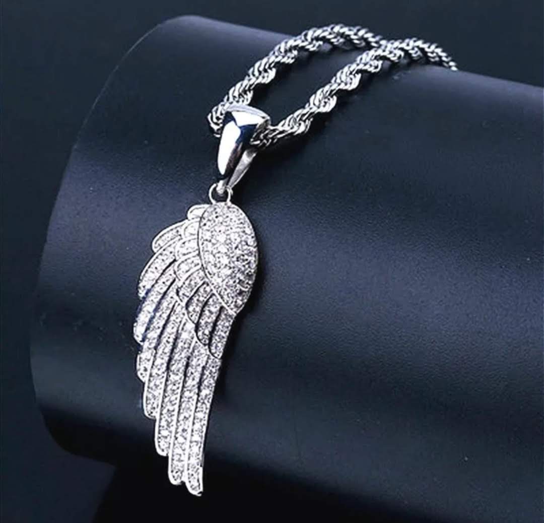 Řetízek s přívěskem andělské křídlo