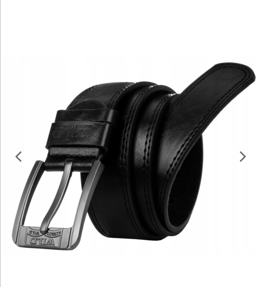 Pánský kožený pásek s klasickou sponou Always Wild