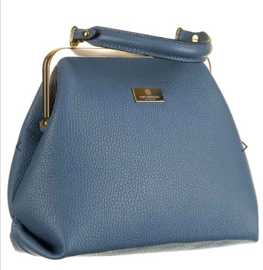 Dámská stylová kabelka Peterson z přírodní kůže 