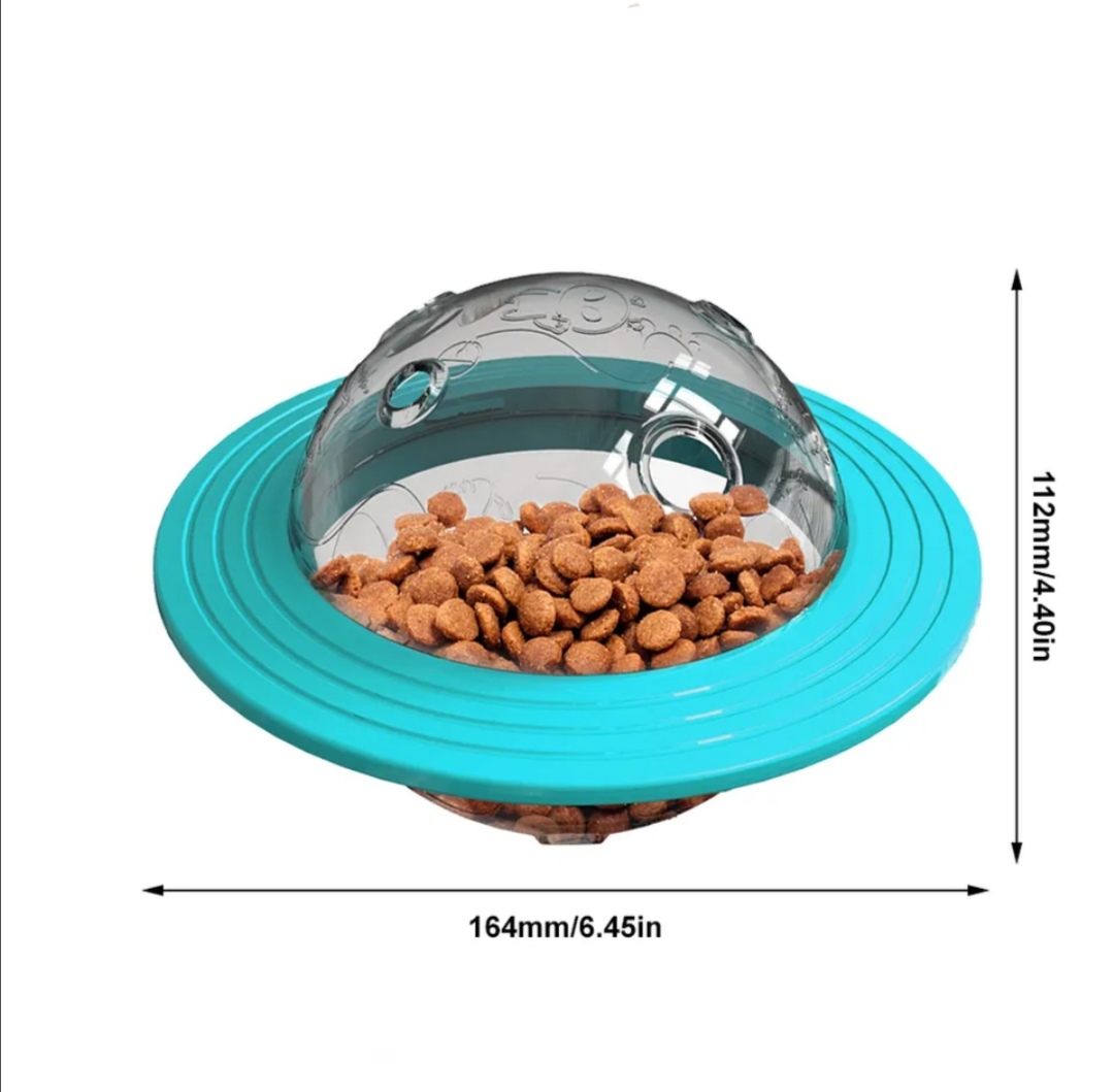 Zásobník na pamlsky pro pejsky létající talíř 