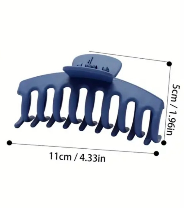 Sada 4 kusů velkých skřipců do vlasů 