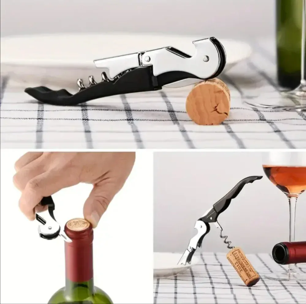 Číšnický otvírák lahví černý 