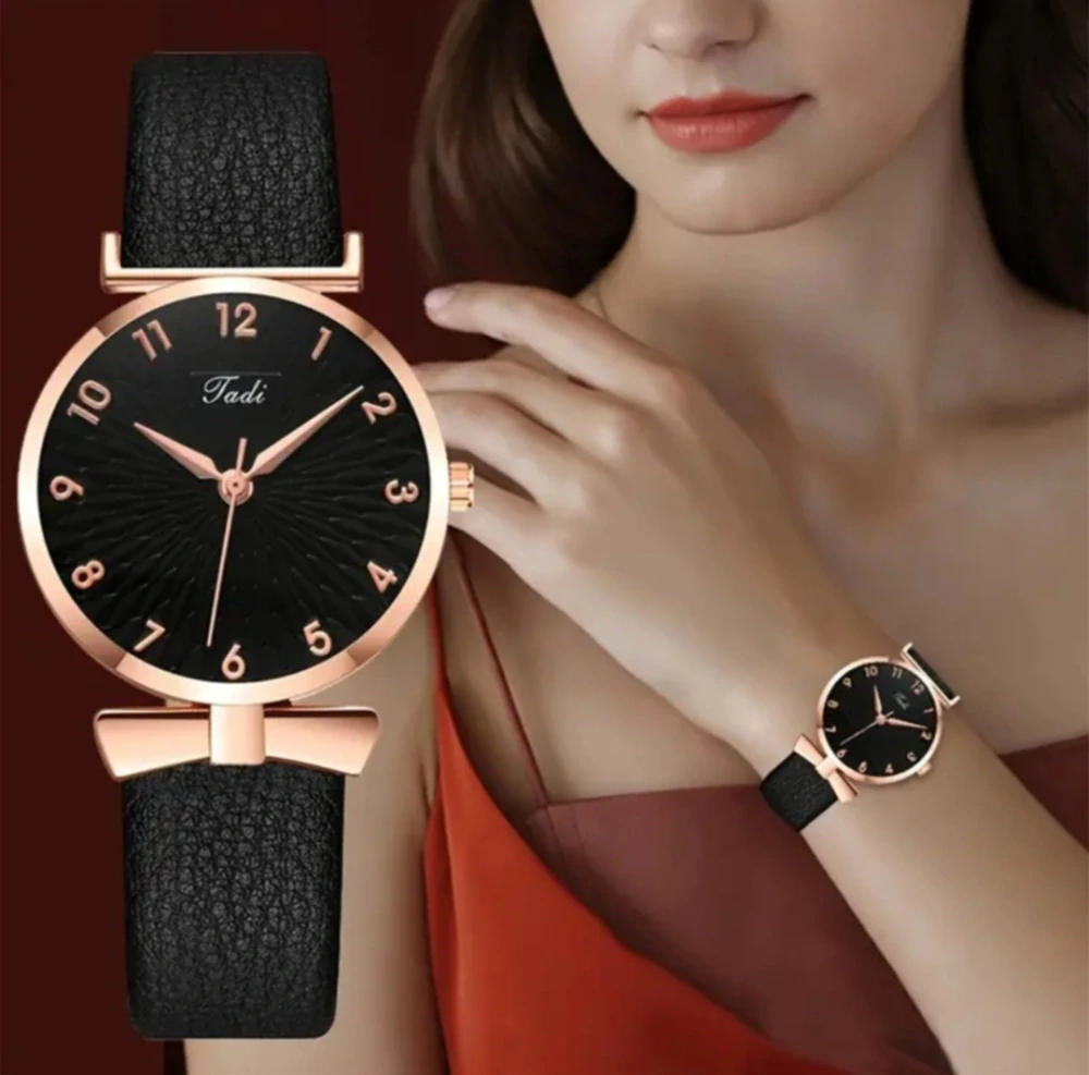 Elegantní sada hodinek s 5 náramky 