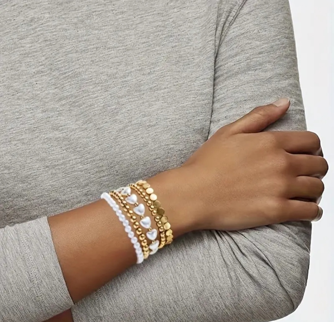 Sada 5 náramků na ruku