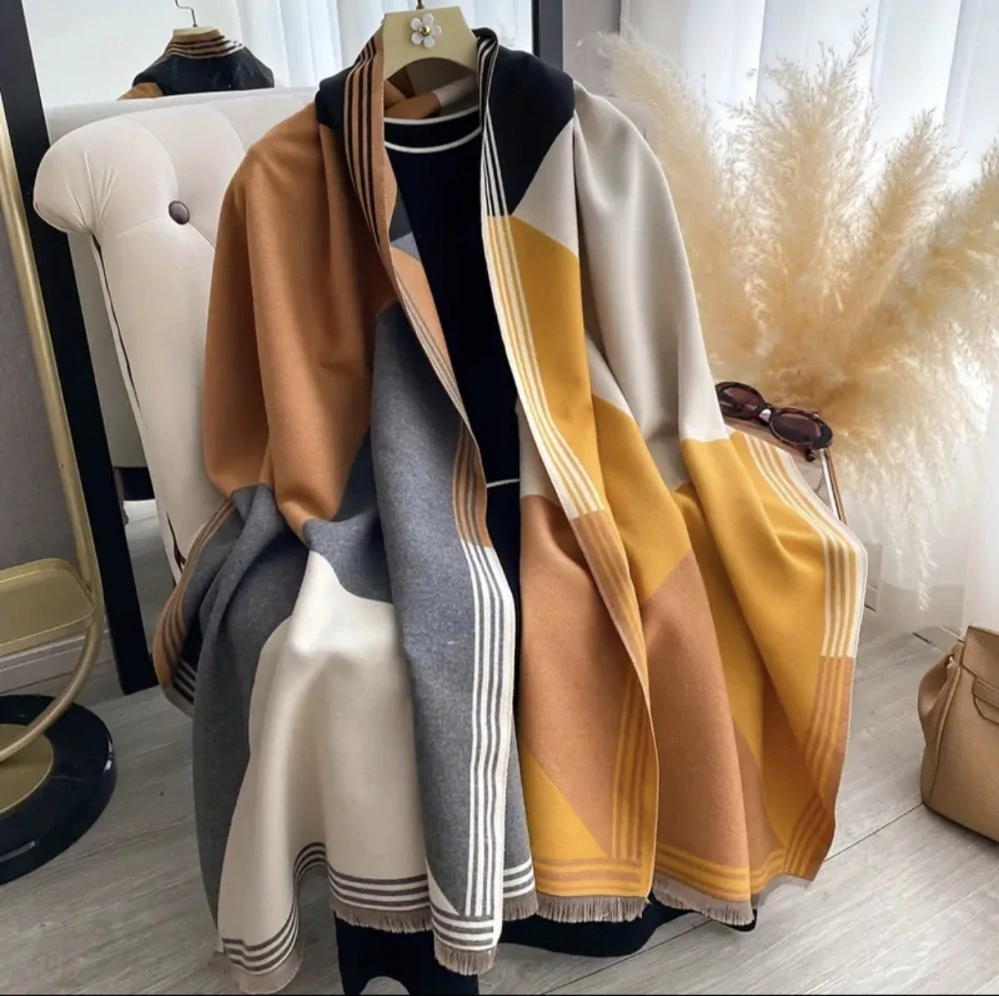 Luxusní pléd Amber geometry