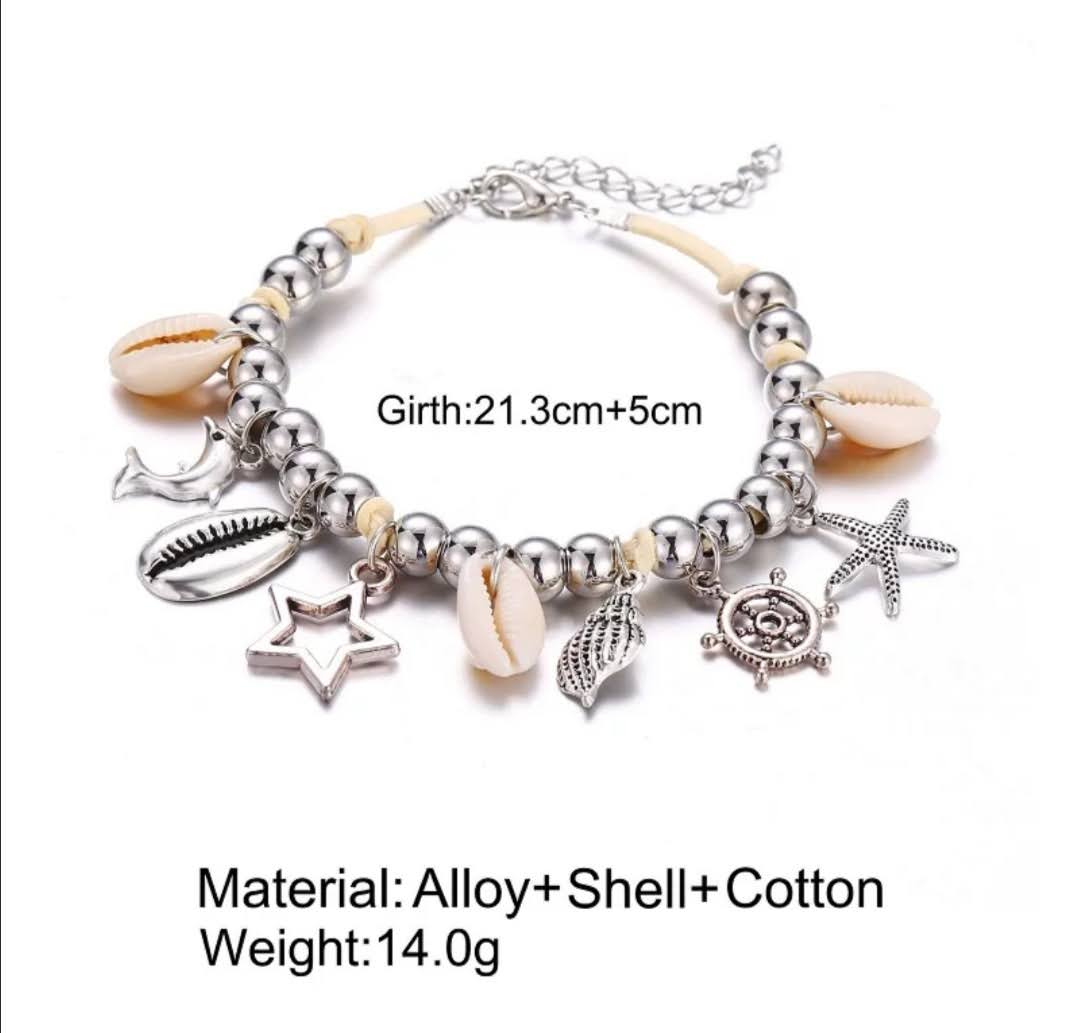 Krásný perličkový provázek na ruku ,nebo nohu