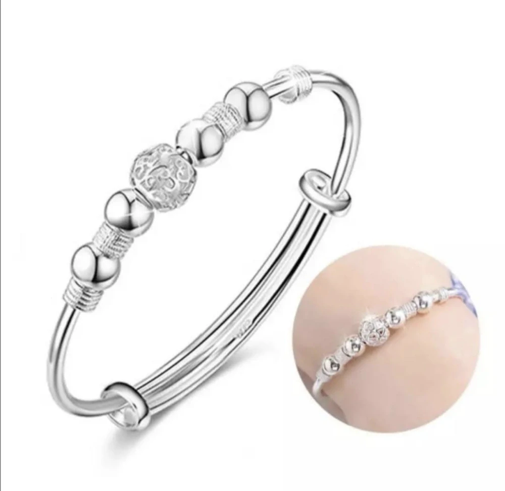 Luxusní nastavitelný náramek Silver Harmony