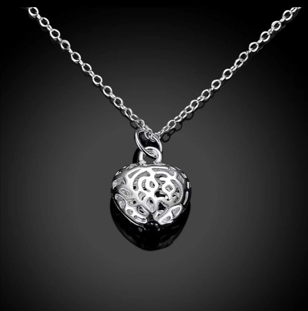 Sada šperků duté srdce