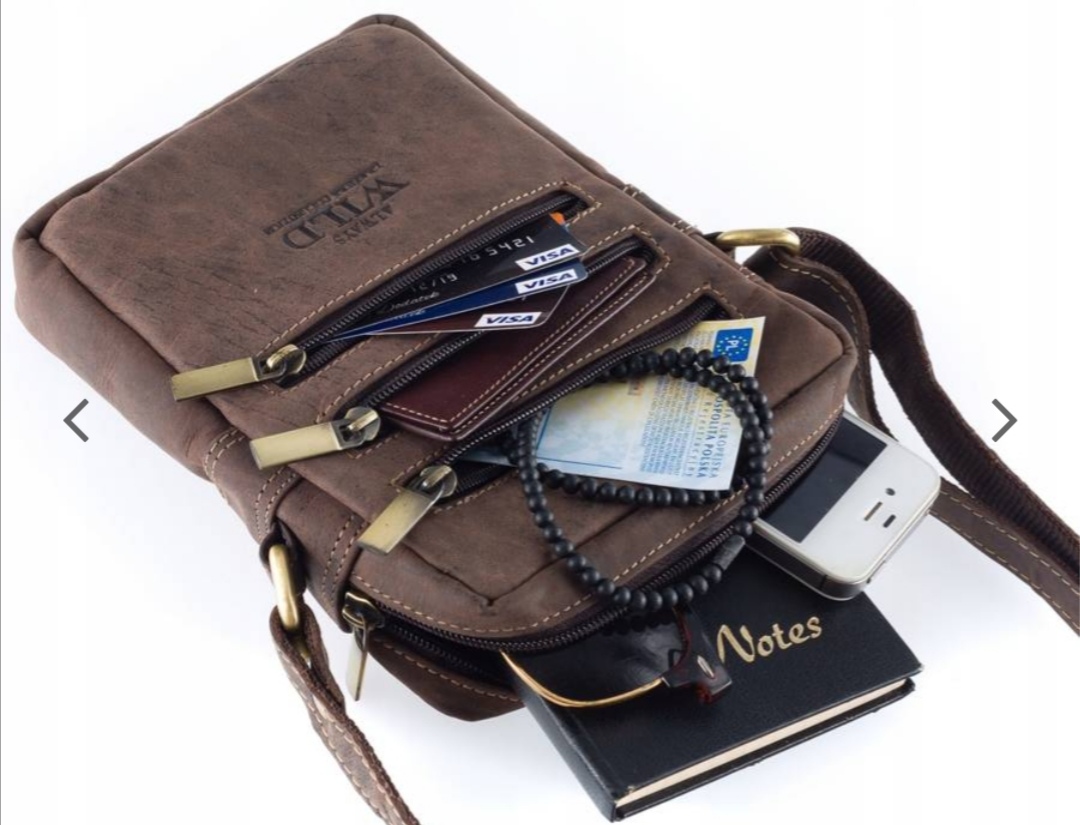 Pánská celokožená taška přes rameno Always Wild 