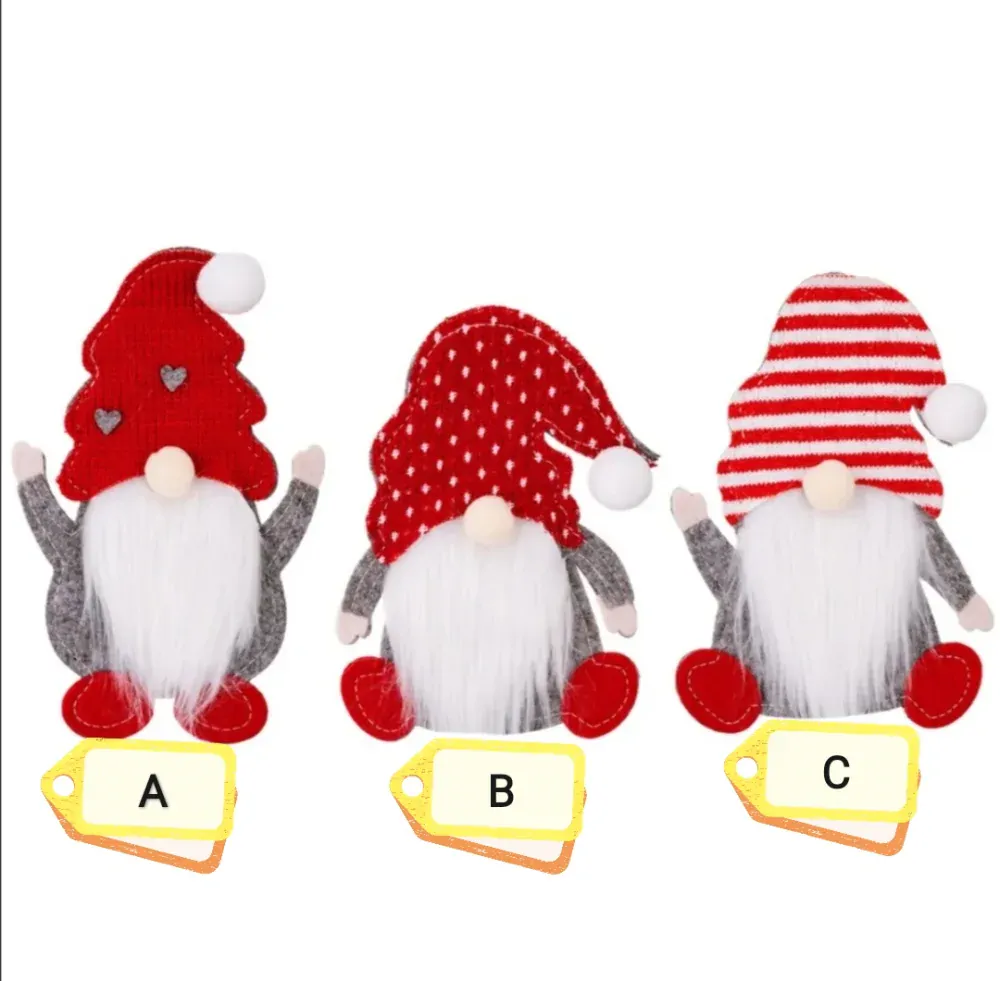 Vánoční obal na příbory skřítek 