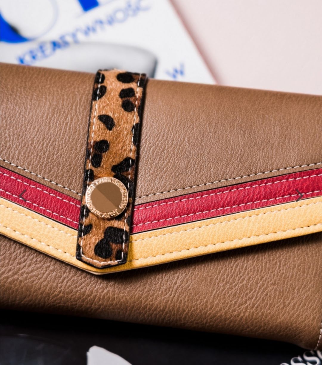 Velká dámská peněženka Lulu Castagnette hnědá