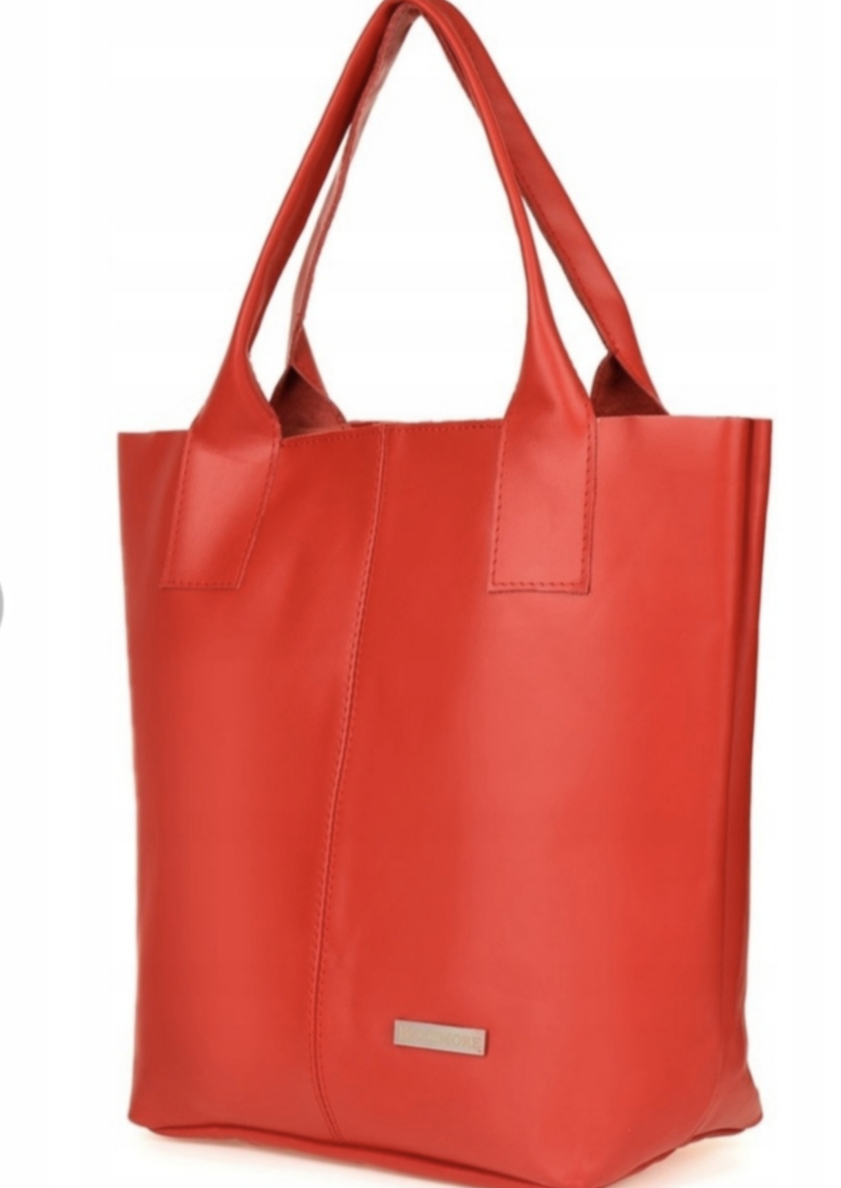 Luxusní velká dámská kožená kabelka Beltimore Scarlet elegance 