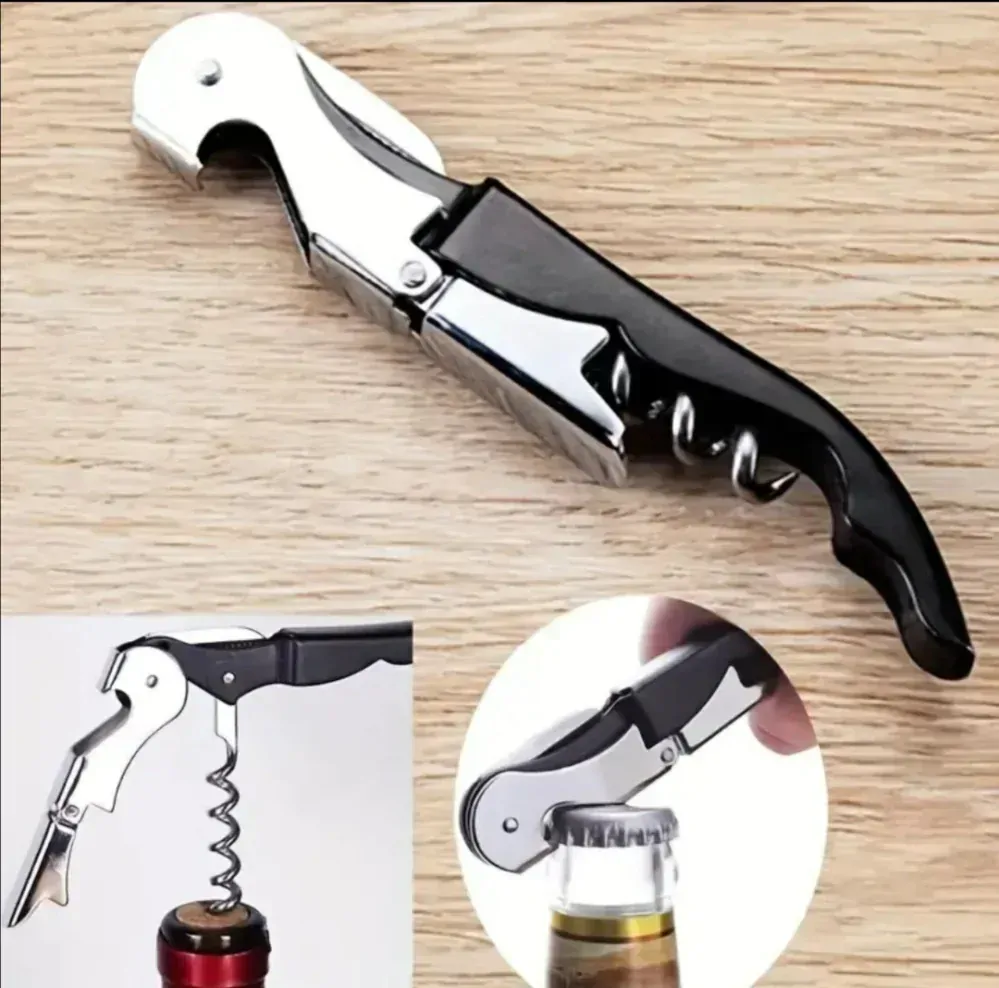 Číšnický otvírák lahví černý 