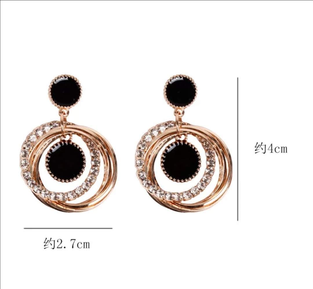 Krásné originální večerní náušnice