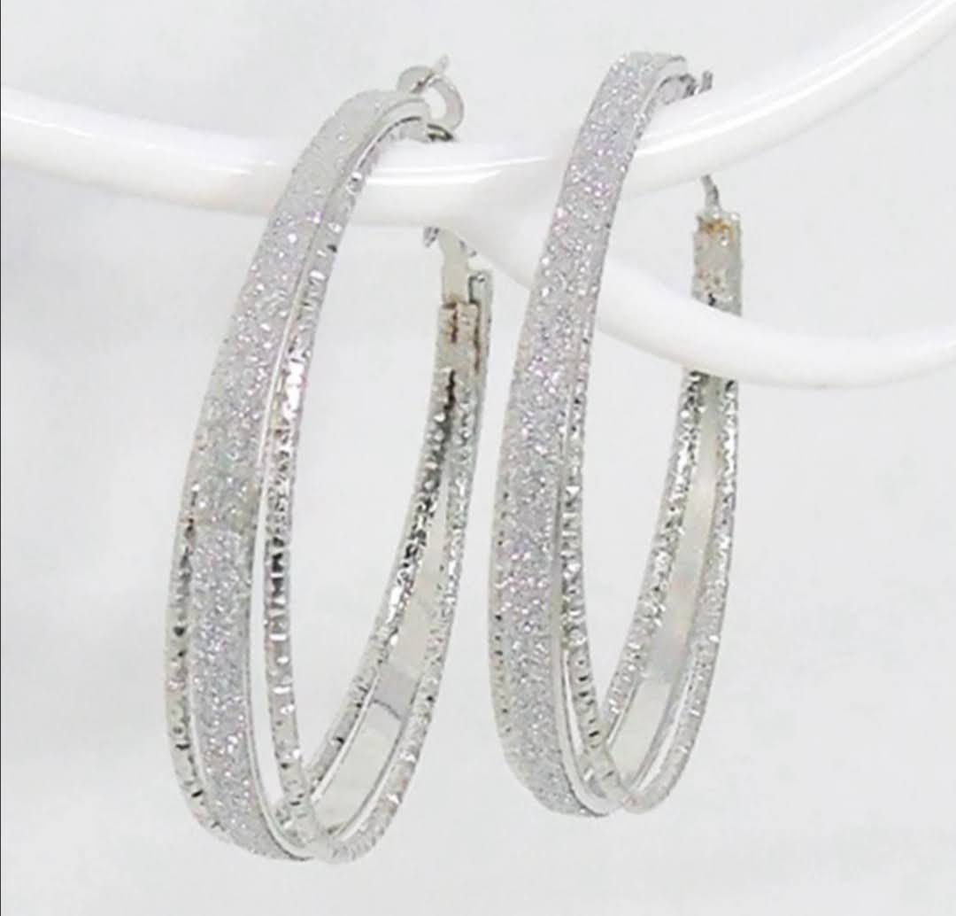 Krásné dámské velké kruhy 5 cm