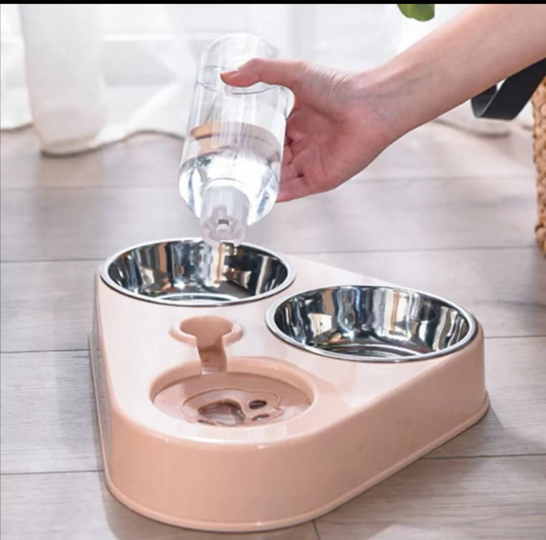 Dvojitá miska se zásobníkem vody