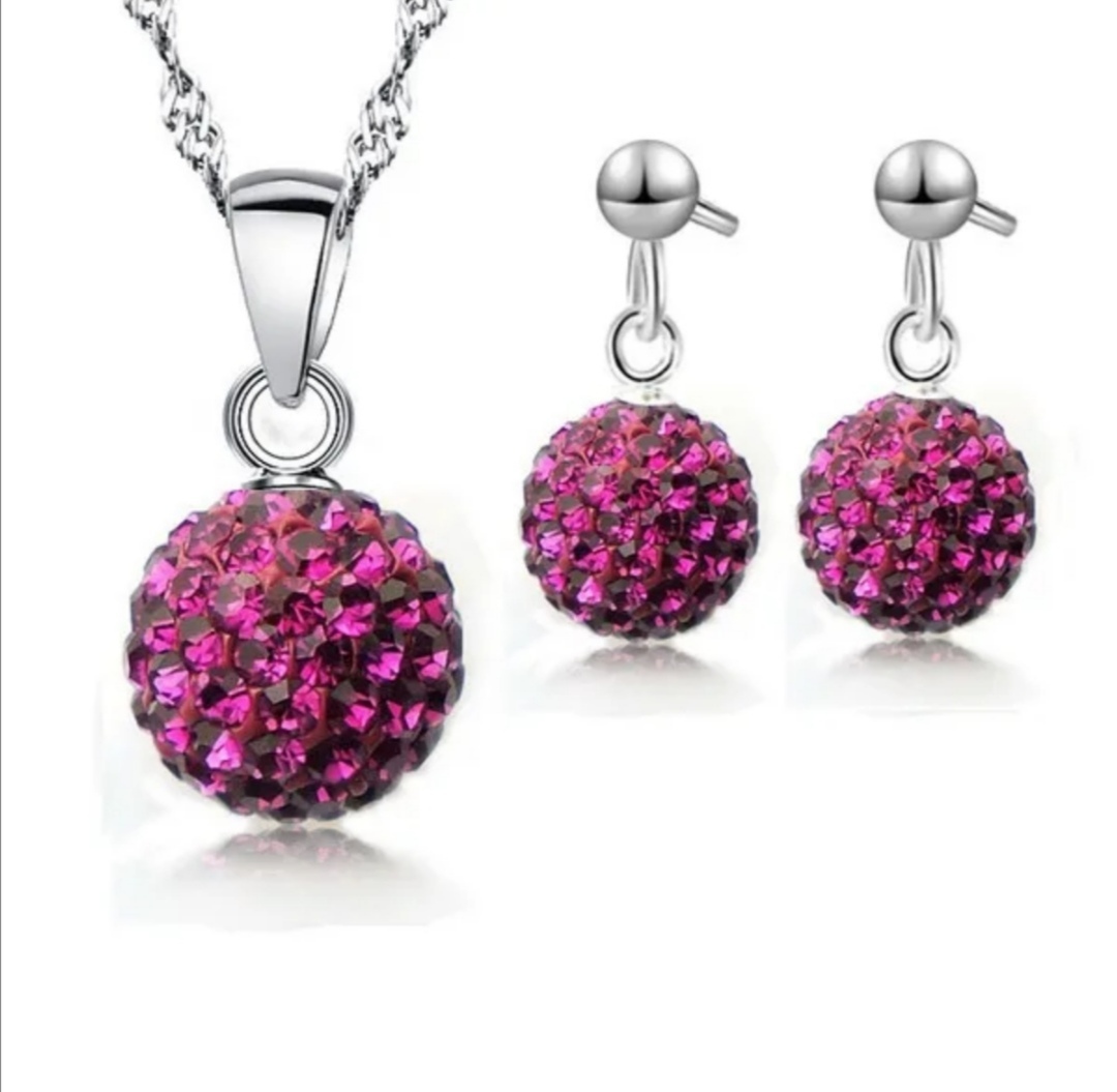 Sada šperků Disco Crystal Set - 5: variant 