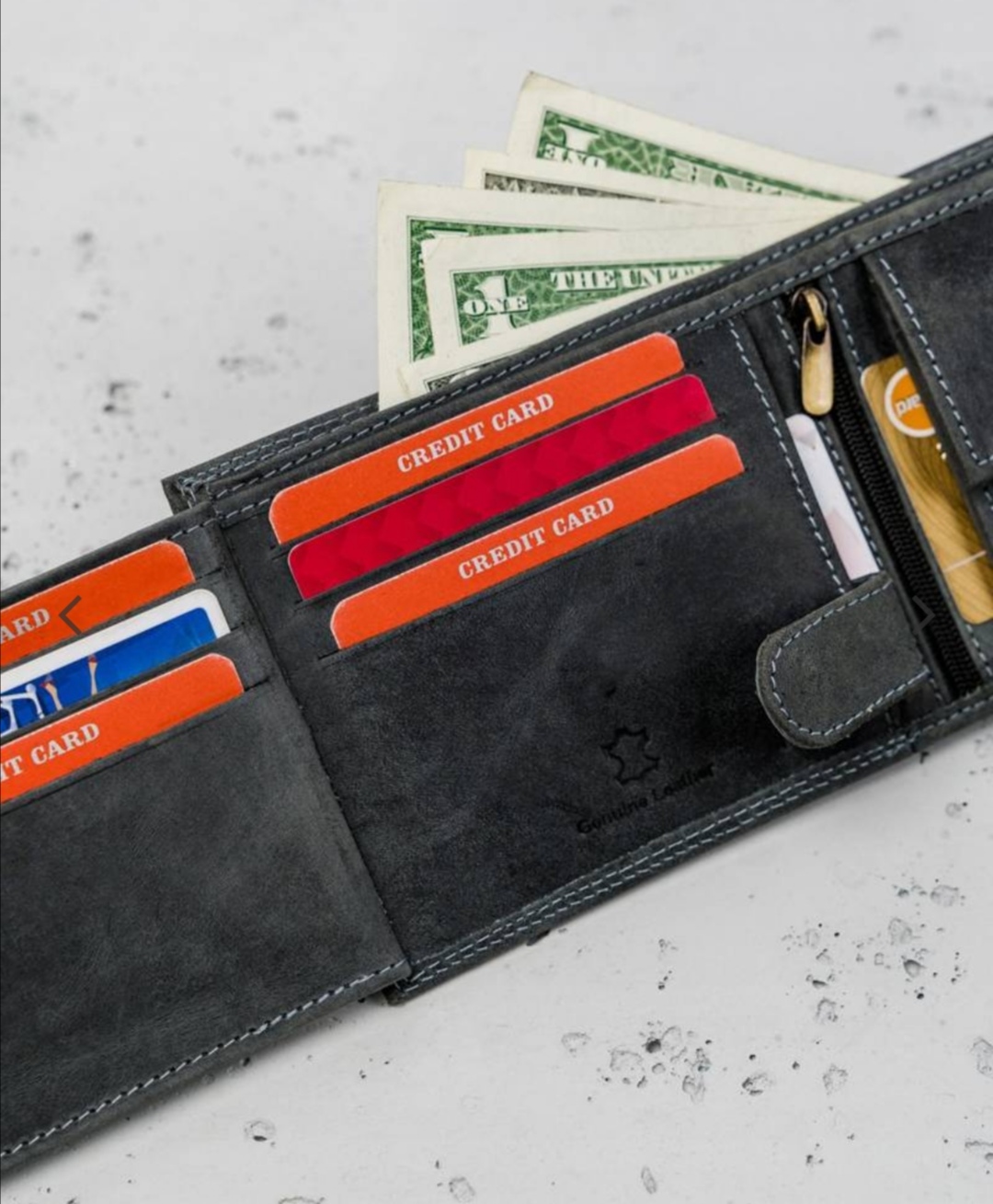 Velká pánská kožená peněženka Always Wild 