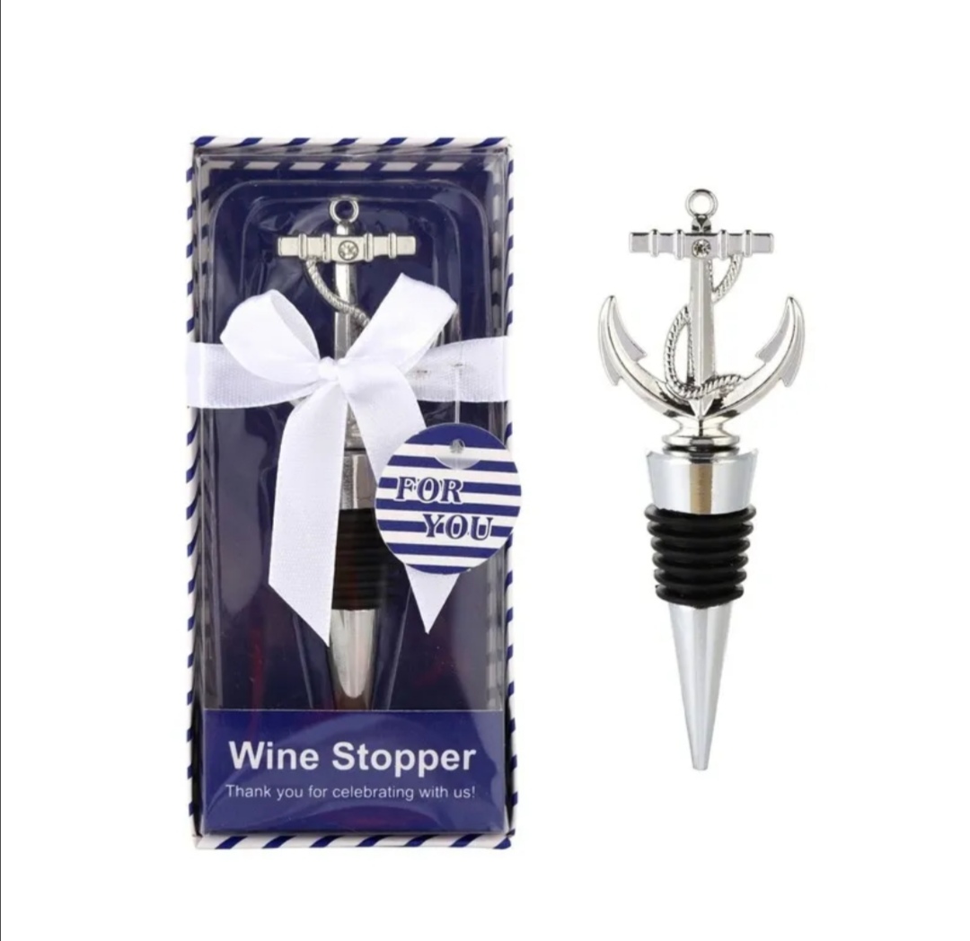 Originální zátka na lahve lodní kotva