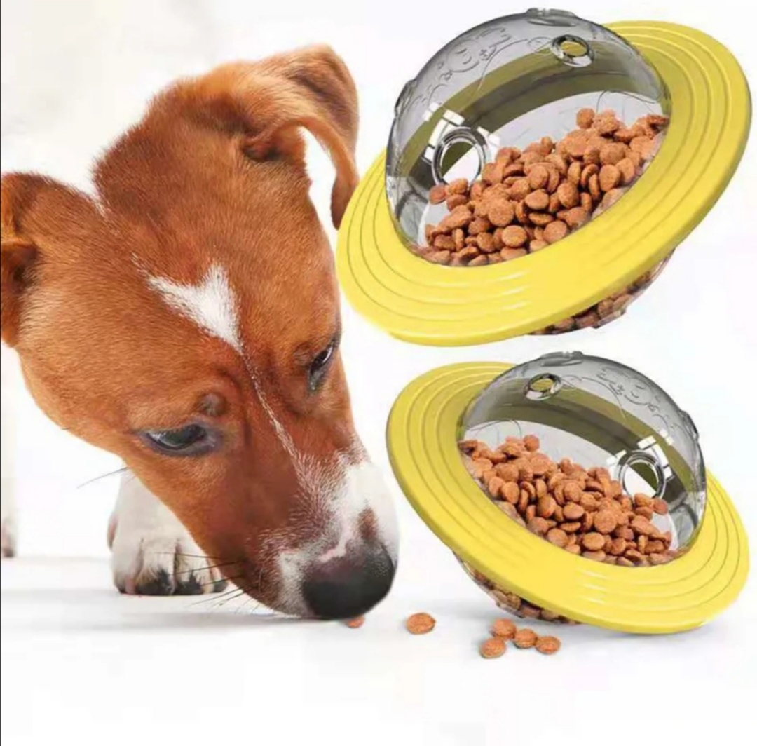 Zásobník na pamlsky pro pejsky létající talíř 