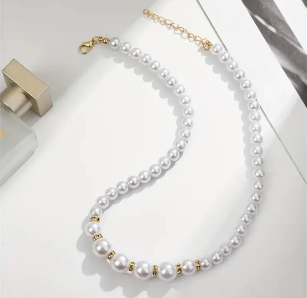 Luxusní sada šperků Luminous Grace 3v1 zlatá varianta 