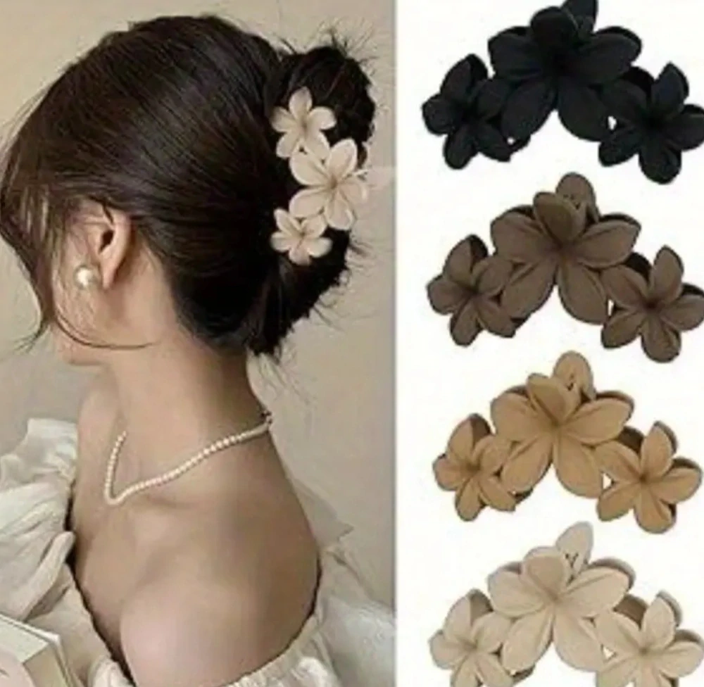 Sada 4 květinových skřipců 10 cm