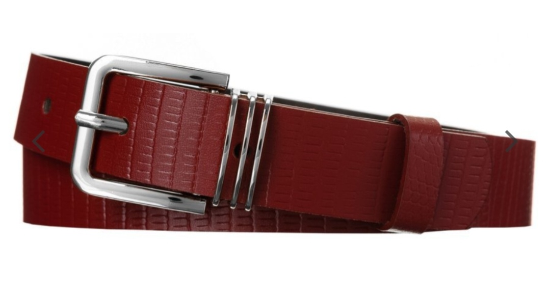 Originální dámský pásek Rovicky hadí vzor červený 