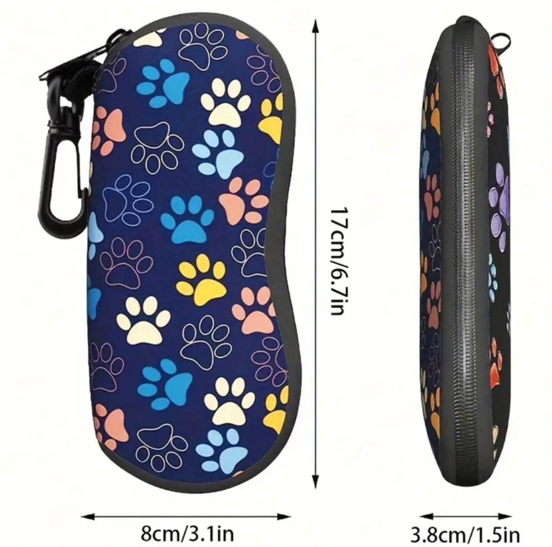 Designové pouzdro na brýle - tlapky