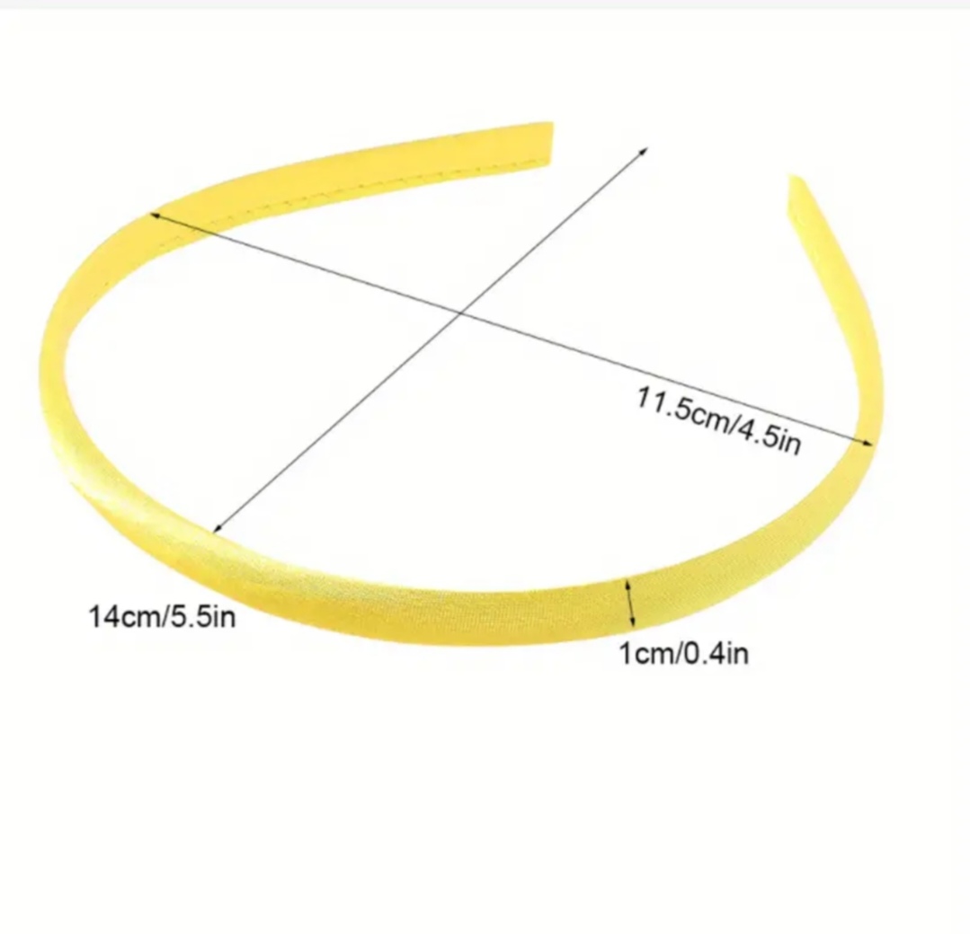 Sada 30 kusů vlasových čelenek 