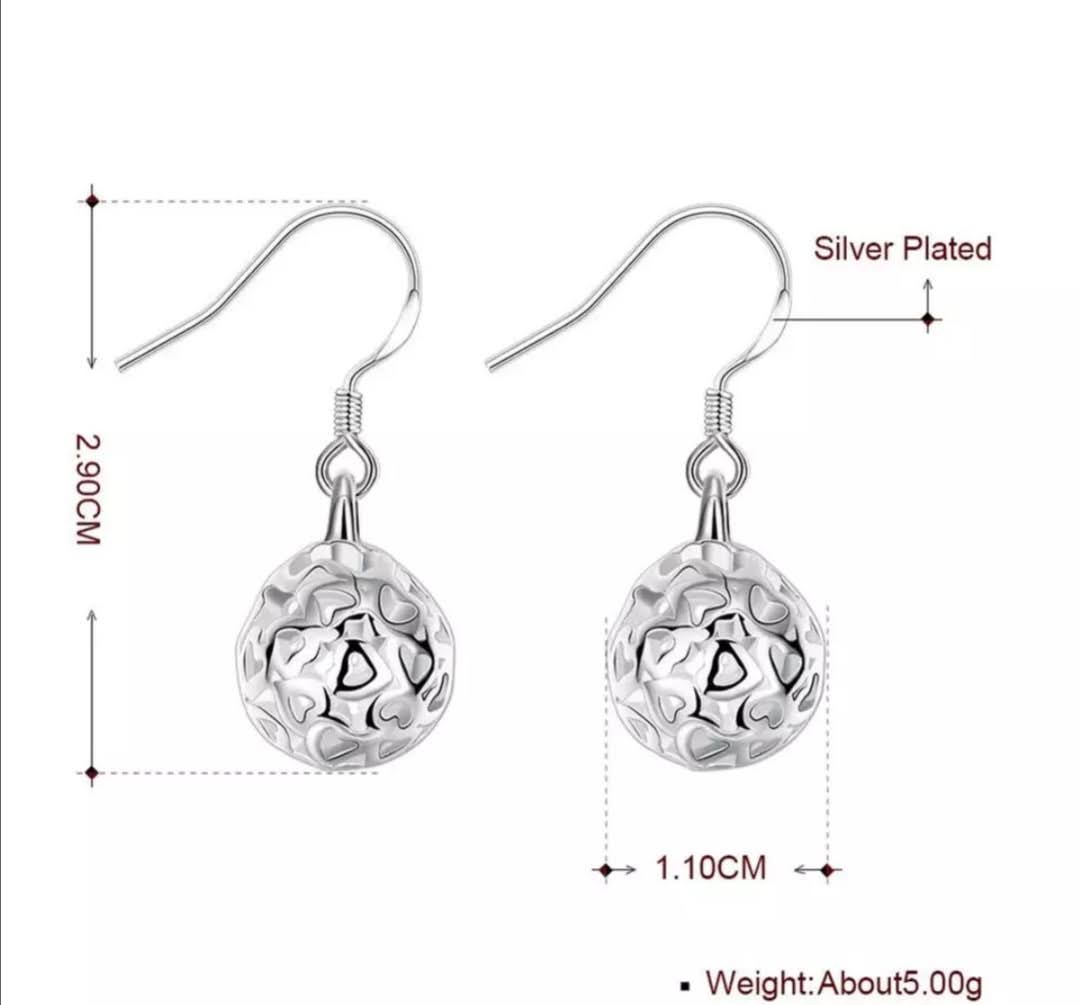 Jemné náušnice kulička