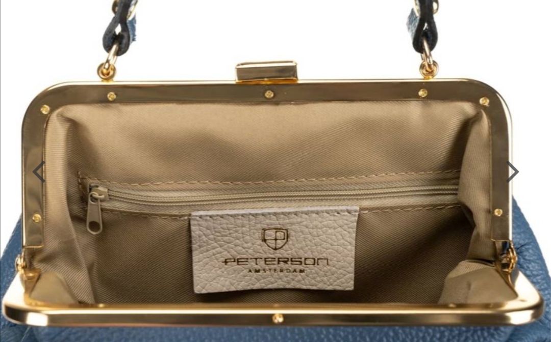 Dámská stylová kabelka Peterson z přírodní kůže 