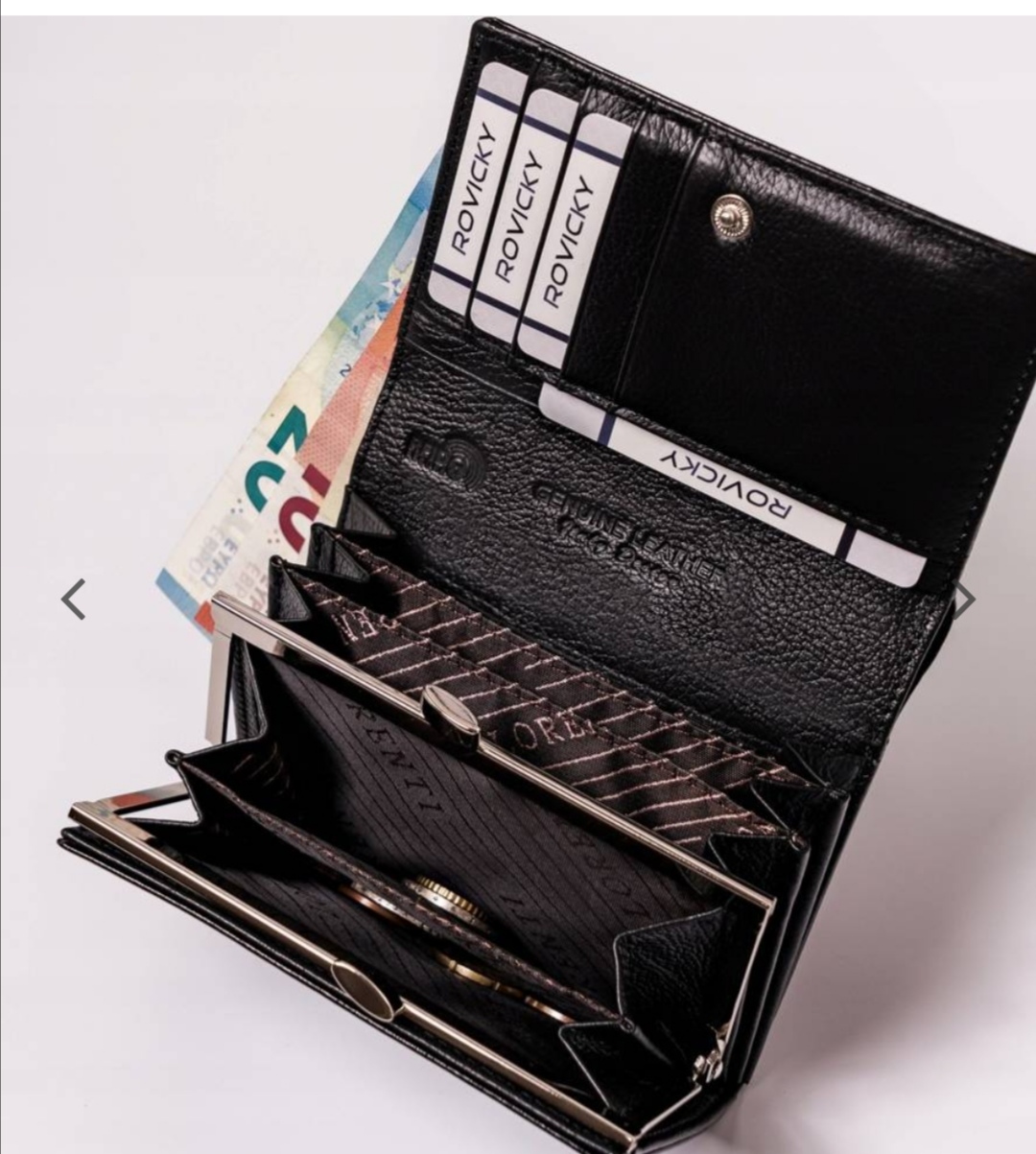 Střední dámská kožená peněženka Lorenti 2 barvy