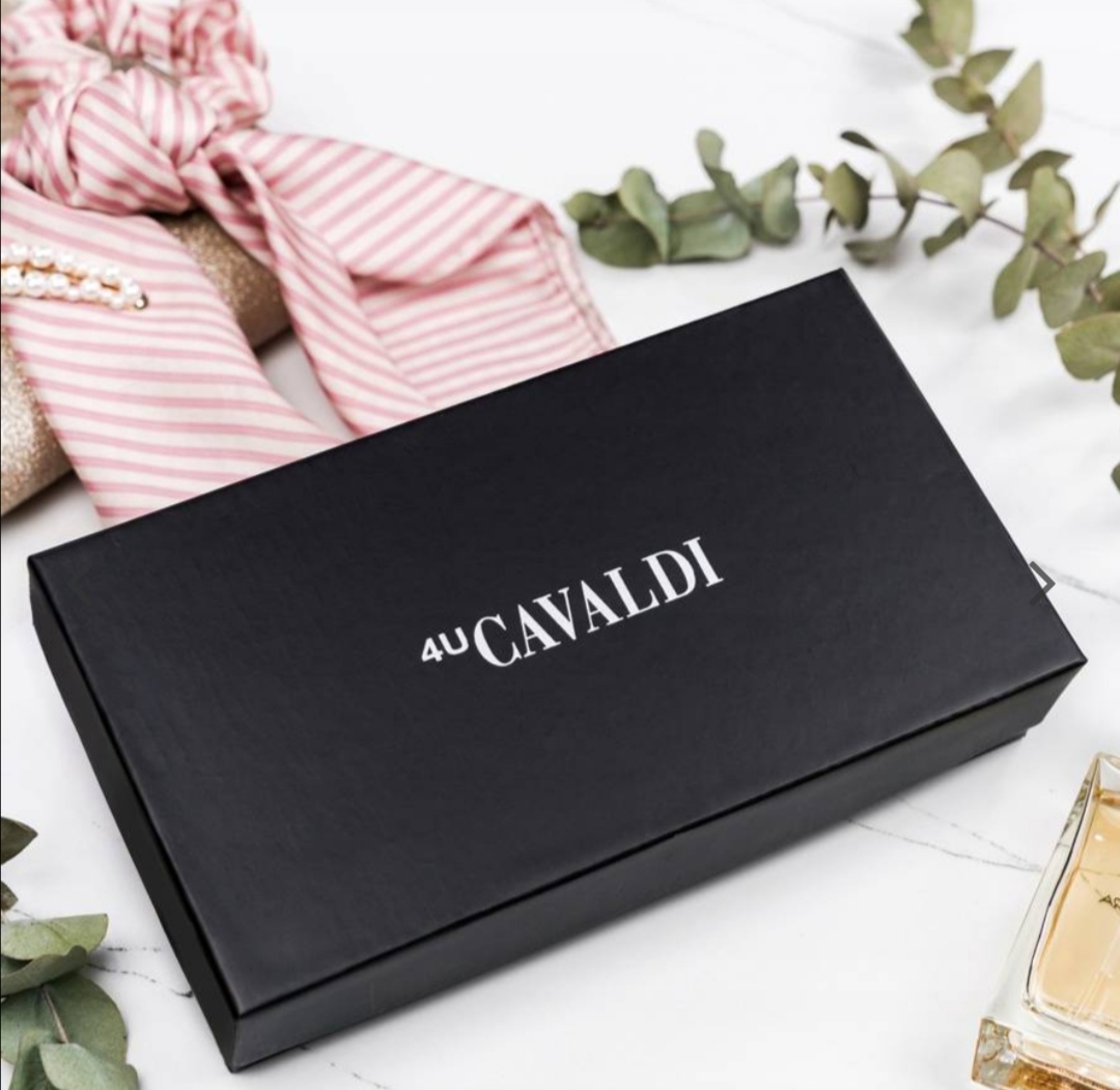 Velká dámská kožená peněženka Cavaldi lososová 