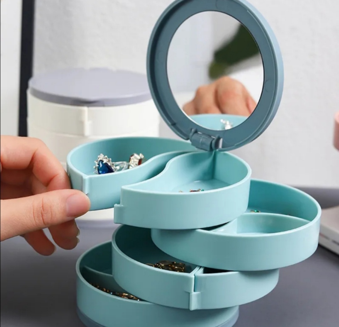 Šperkovnice rozkládací se zrcátkem 