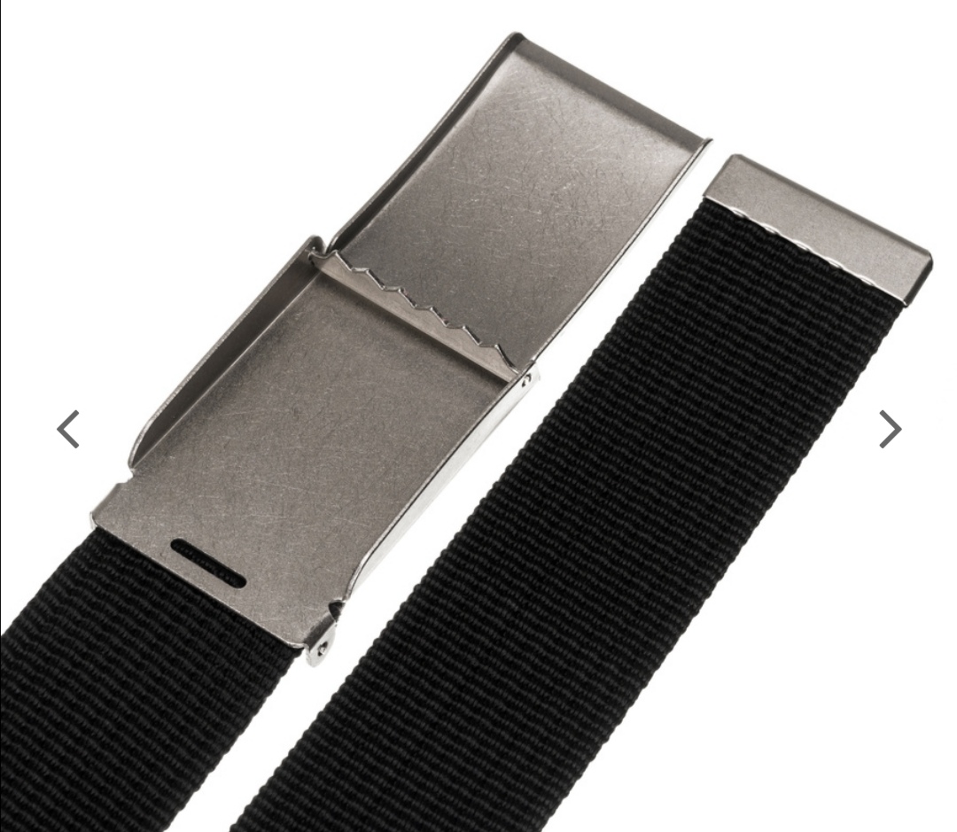 Pánský popruhový opasek s kovovou přezkou Peterson 