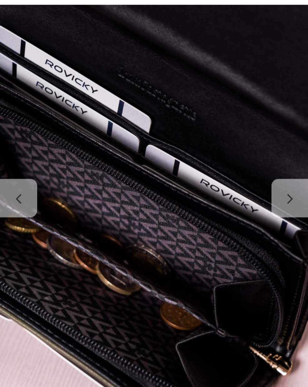 Velká dámská peněženka Lulu Castagnette zelená