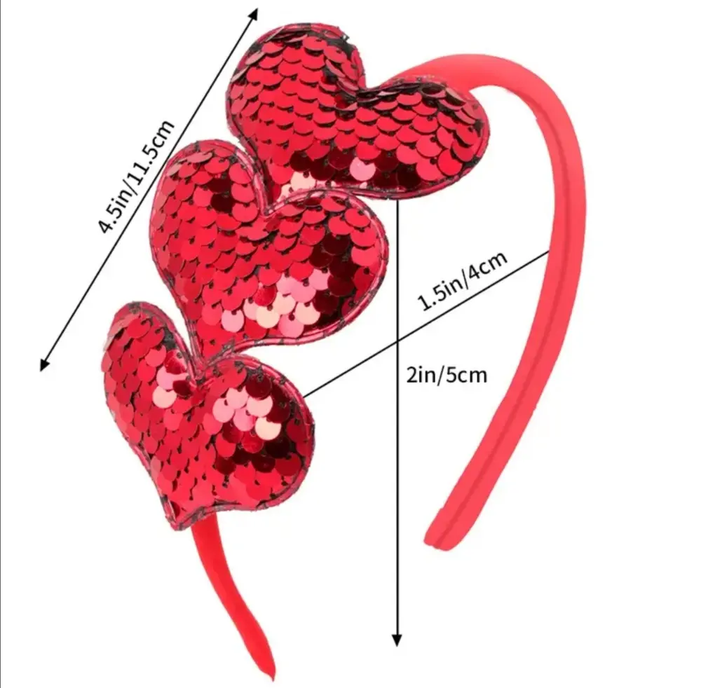 Dětská párty čelenka s flitry ve třech barevných variantách 