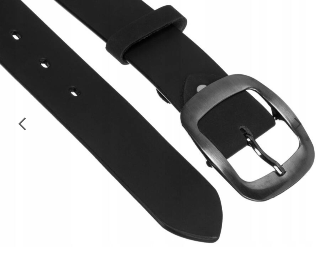 Široký dámský kožený pásek Always Wild černý