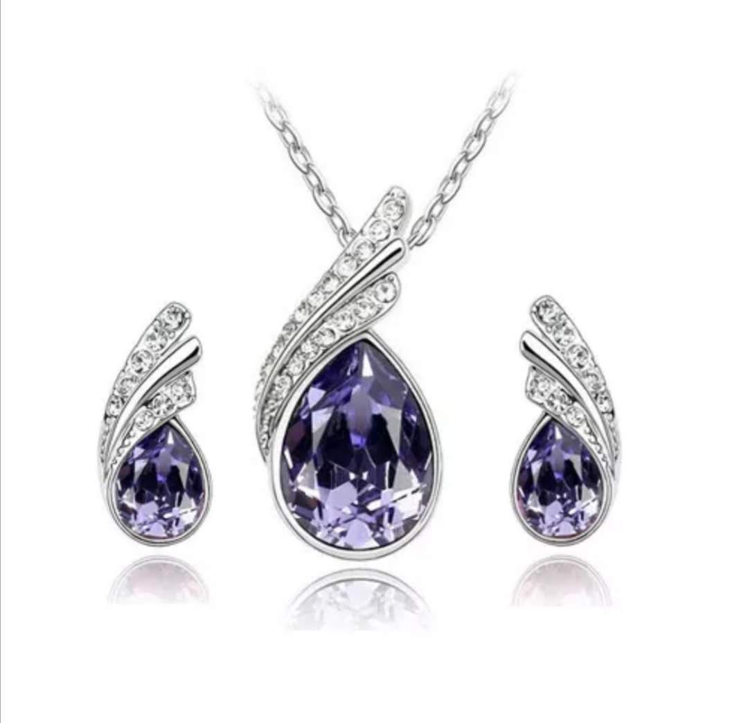 Sada šperků Crystal Tear Elegance - 6 variant 